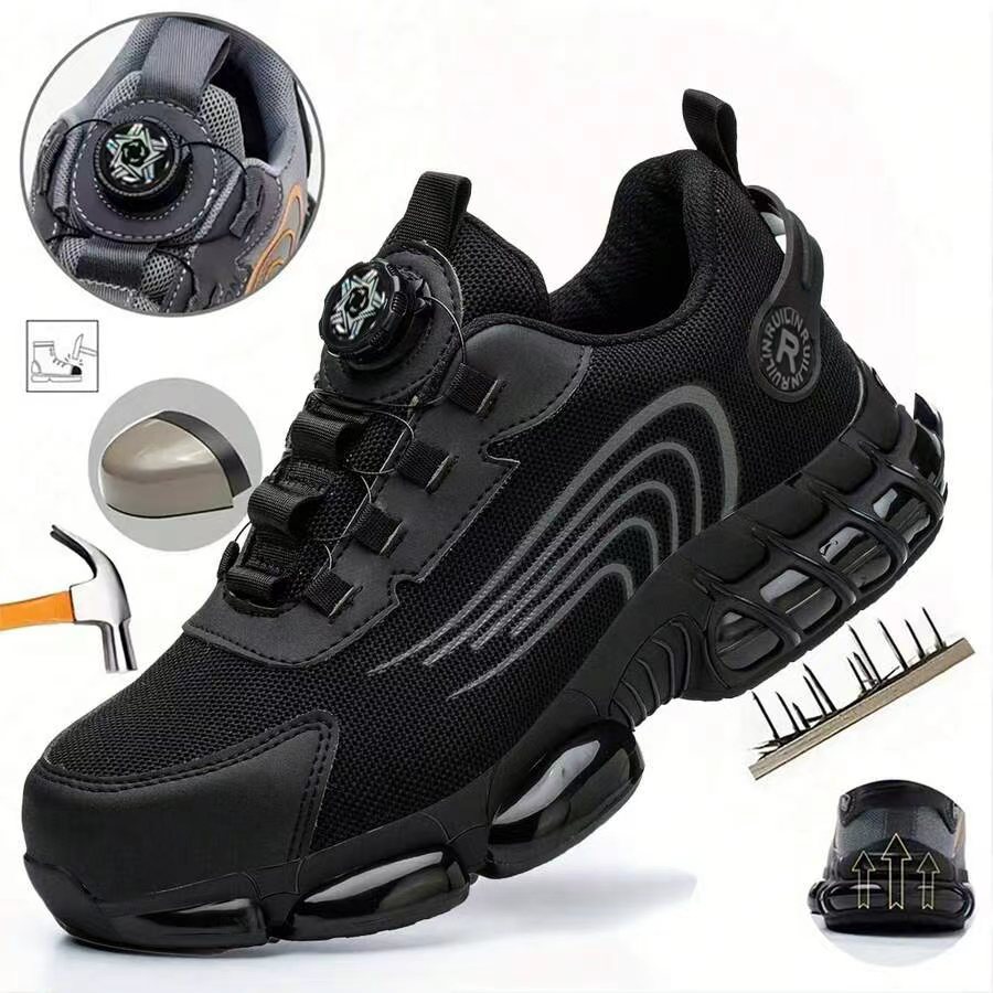 Mesh Sneaker Women - Sepatu Kerja Berujung Baja All Seasons