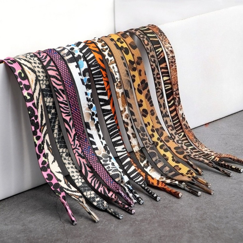 Women Shoes Kinds - 1 Pasang Tali Sepatu Motif Macan