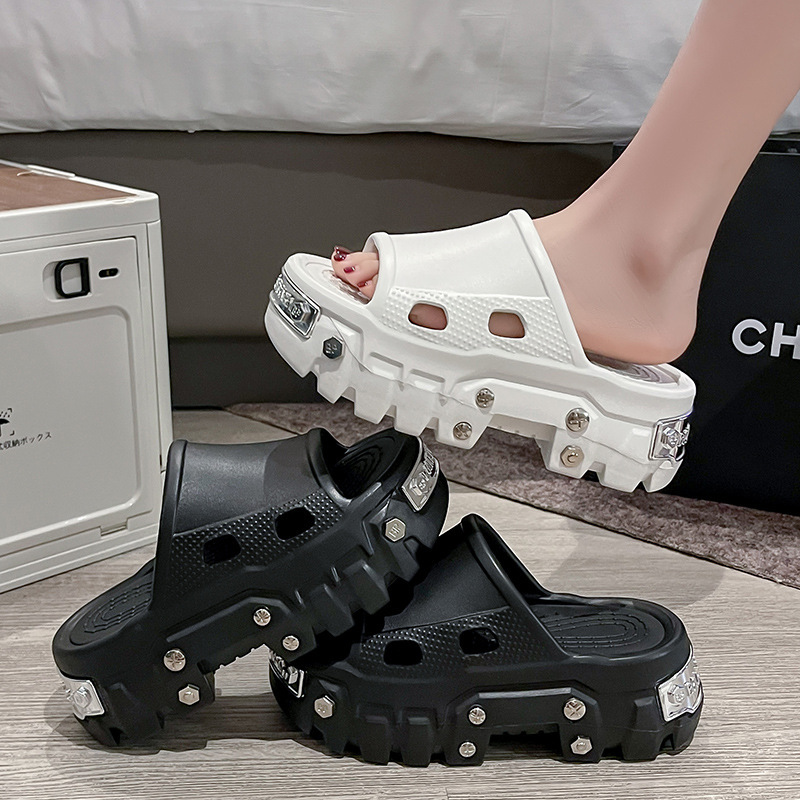 Women'S Shoes Paris - Sandal Wanita Model Platform Gaya Punk
