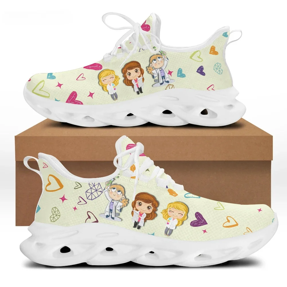 Mesh Sneaker Women - Sepatu Perawat Dokter Kartun Lucu untuk