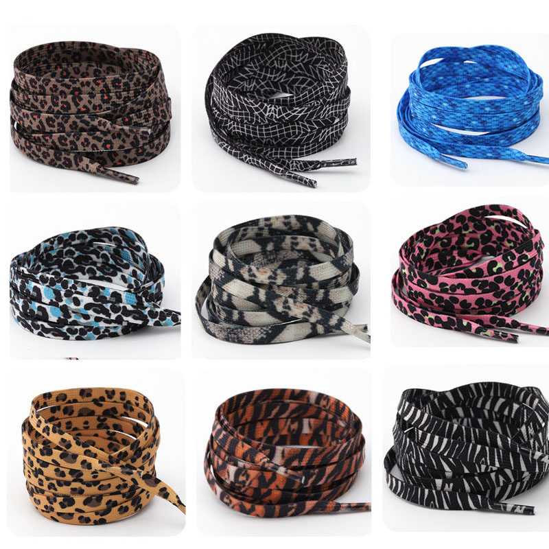Women Shoes Kinds - 1 Pasang Tali Sepatu Motif Leopard