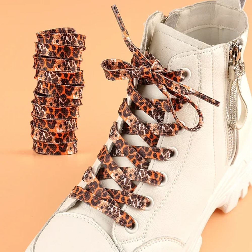 Women Shoes Kinds - Tali Sepatu Motif Macan Tutul Klasik