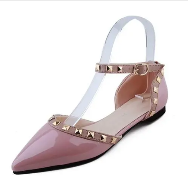 Women'S Shoes X Wide - Sepatu Flat Paku Keling Wanita Ukuran