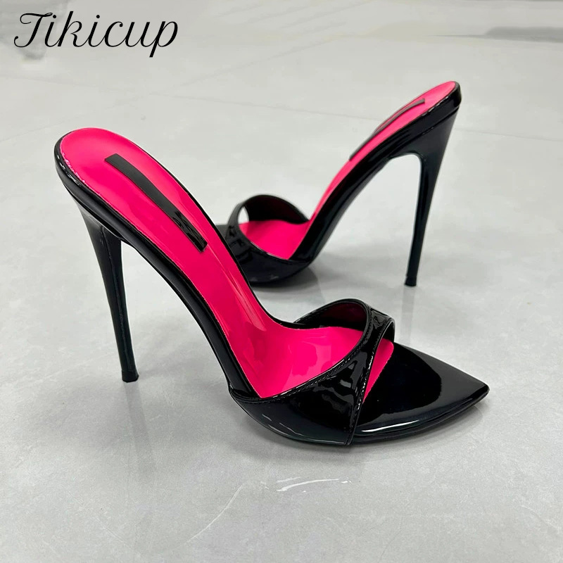 Patent Leather Pump - Sepatu Stiletto Wanita 12Cm Sandal Hak