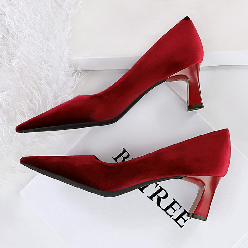 Sepatu Wanita New Glam Velvet  - Women'S Shoes Navy Blue ulasan dan harga