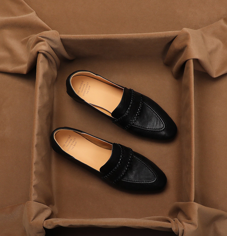 SHOEBOX Sepatu Loafer Kulit Do - Women'S Shoes Peep Toe ulasan dan harga