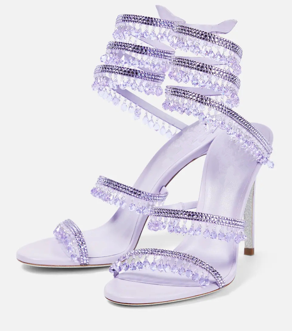 Sandal Stiletto Pinggiran Kris - Women'S Shoes Peep Toe ulasan dan harga