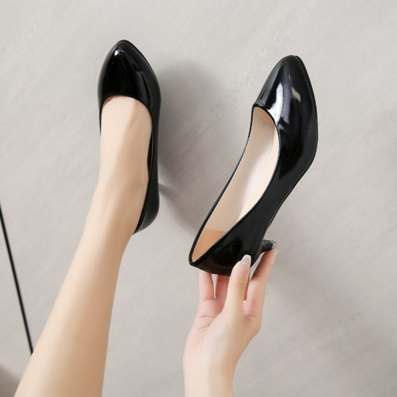 Sepatu wanita hak sedang ukura - Women'S Shoes Large ulasan dan harga