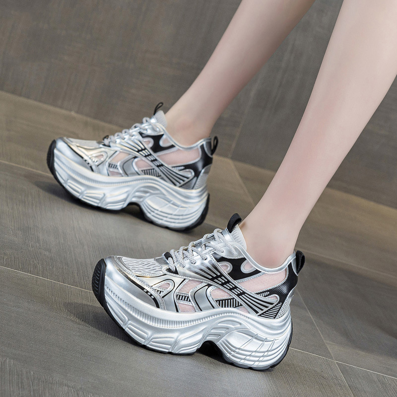 Sepatu Sneakers Platform Penam - Mesh Sneaker Women ulasan dan harga