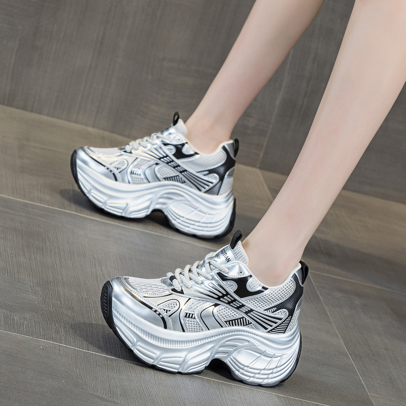 Sepatu Sneakers Platform Penam - Mesh Sneaker Women ulasan dan harga