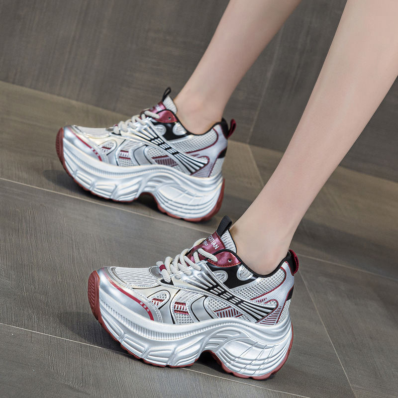 Sepatu Sneakers Platform Penam - Mesh Sneaker Women ulasan dan harga