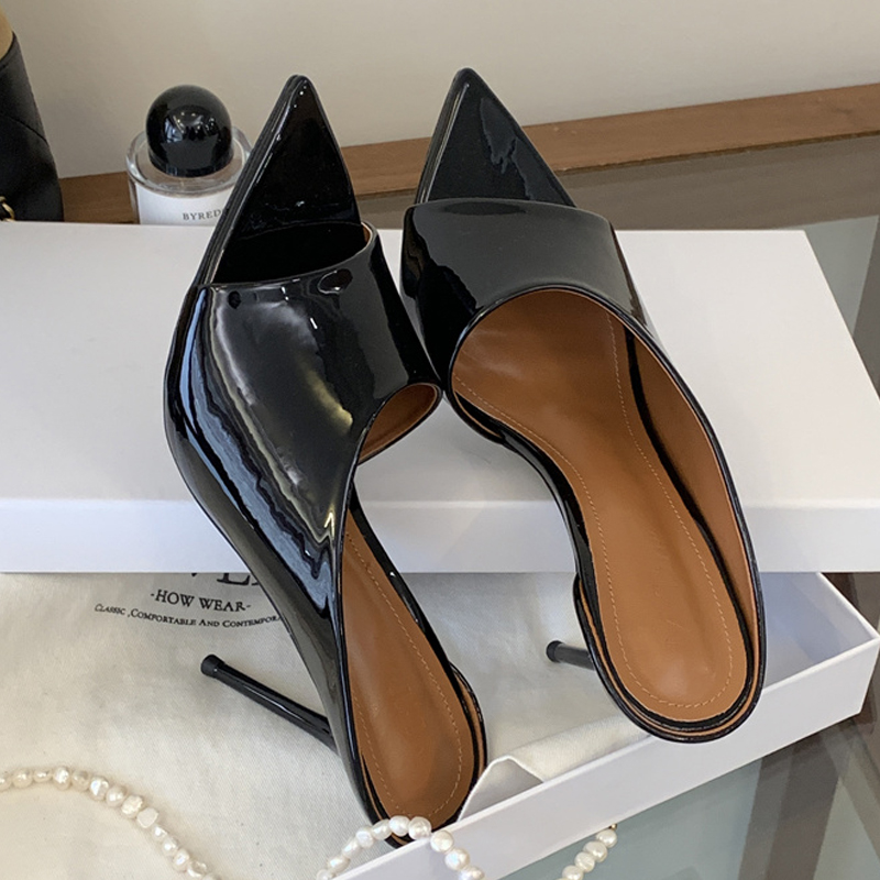 Eilyken Fashion Sepatu Sandal  - Patent Leather Pump ulasan dan harga
