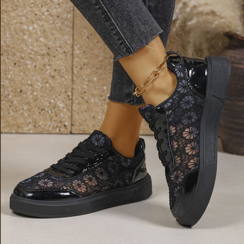 Sepatu Sneakers Wanita Ukuran  - Mesh Sneaker Women ulasan dan harga
