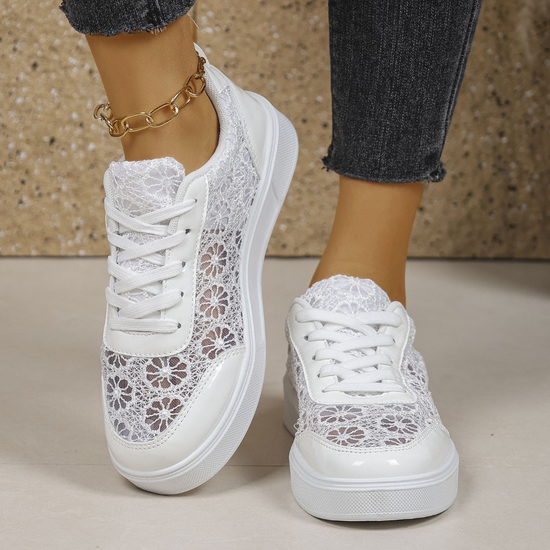 Sepatu Sneakers Wanita Ukuran  - Mesh Sneaker Women ulasan dan harga