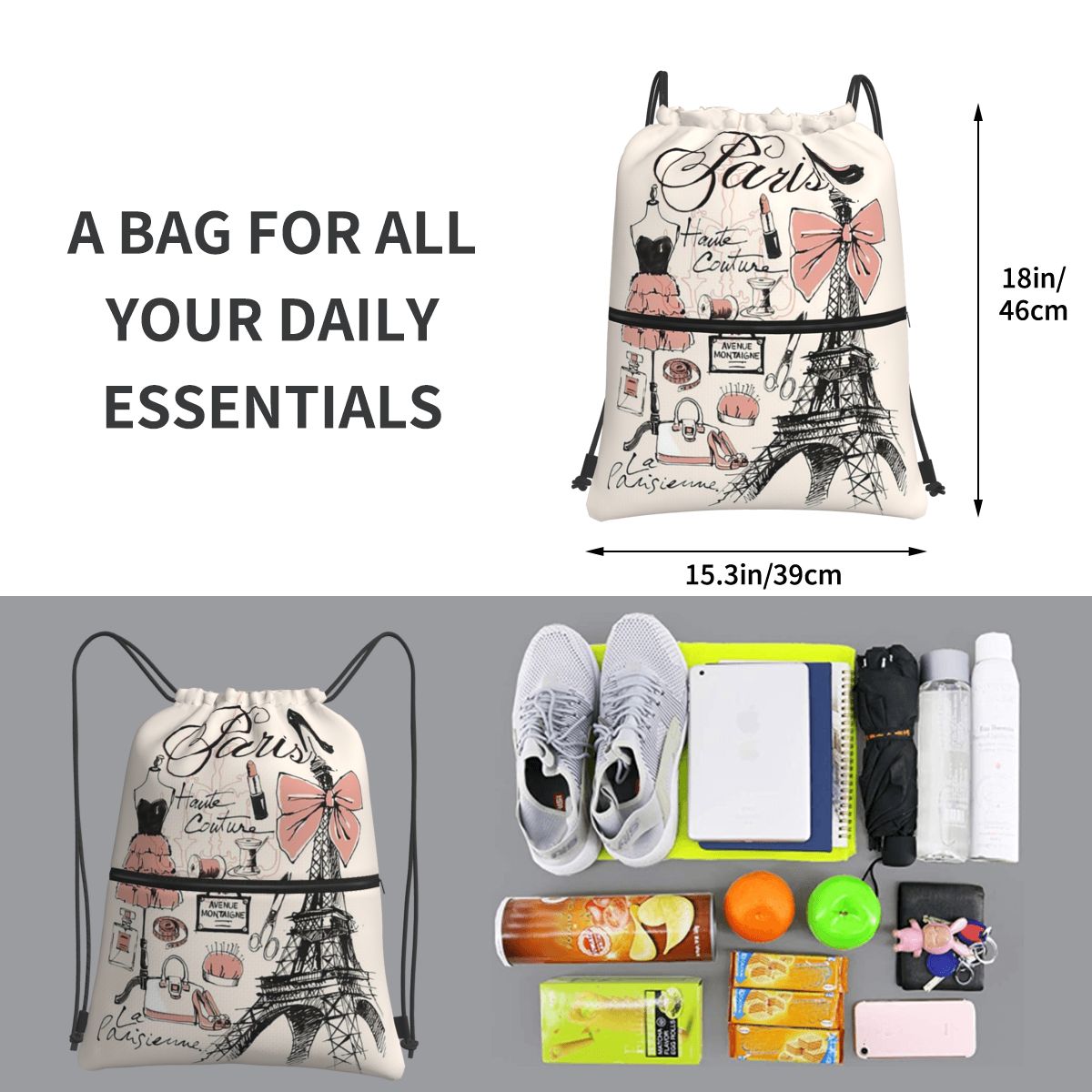 Ransel Menara Eiffel Perancis  - Women'S Shoes Paris ulasan dan harga