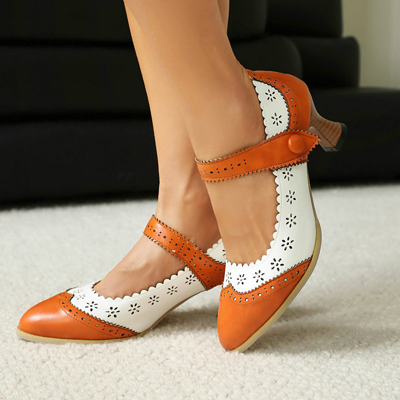 Sepatu Wanita Two Tone Mary Ja - Women'S Xti Shoes ulasan dan harga