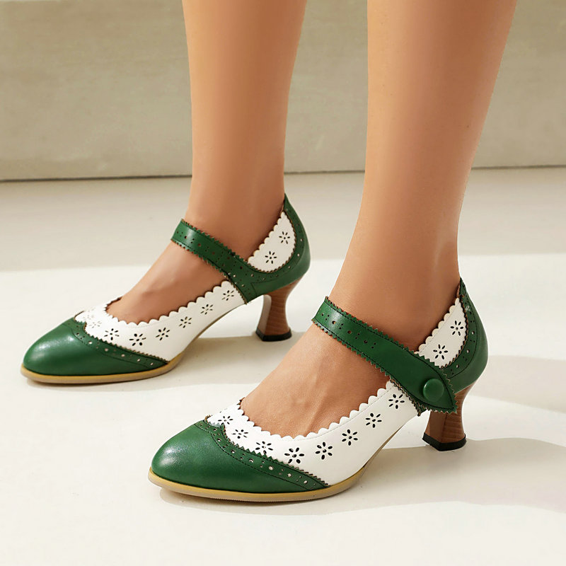 Sepatu Wanita Two Tone Mary Ja - Women'S Xti Shoes ulasan dan harga