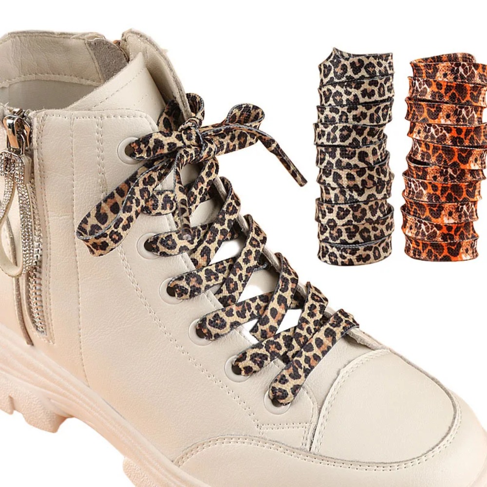 Tali Sepatu Motif Macan Tutul  - Women Shoes Kinds ulasan dan harga