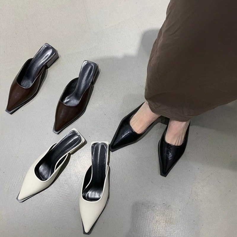 Sendal hak sedang baru, tertut - Women Shoes Sandals ulasan dan harga