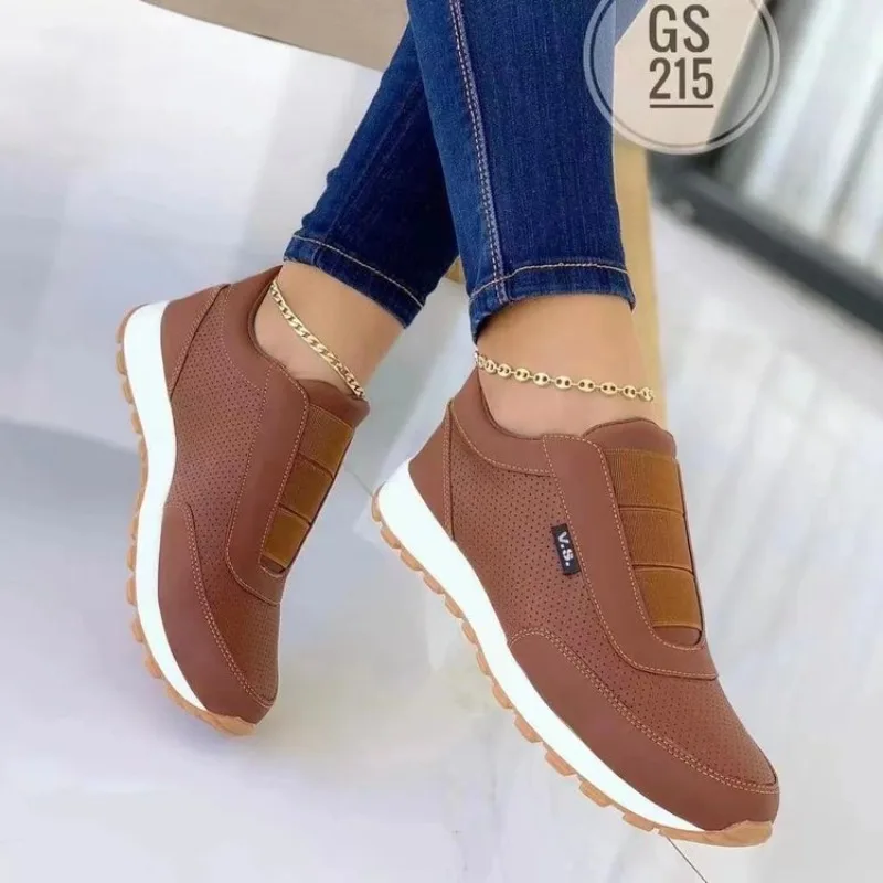 Sepatu Slip On Kasual Wanita S - Women'S Shoes Navy Blue ulasan dan harga