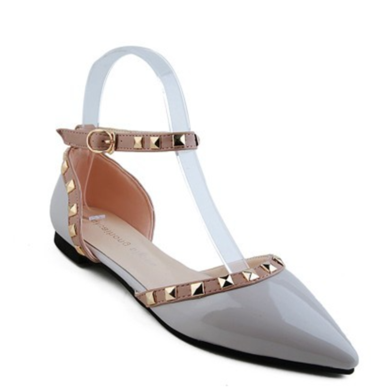 Sepatu Flat Paku Keling Wanita - Women'S Shoes X Wide ulasan dan harga