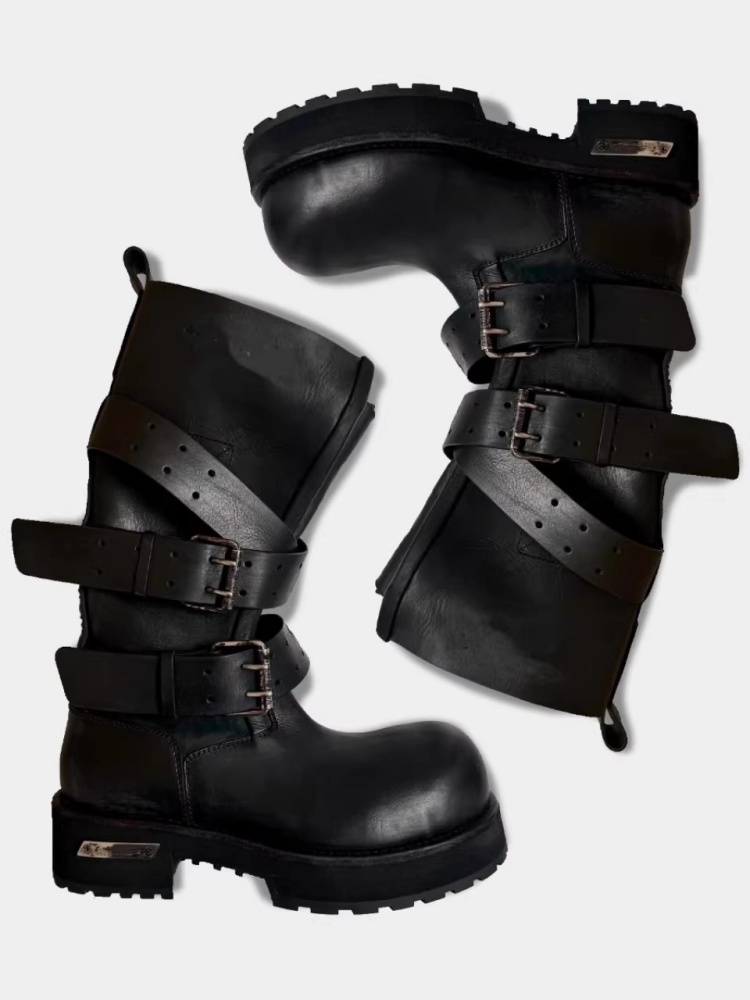 Sepatu Bot Kulit Hitam dengan  - Women'S Shoes Paris ulasan dan harga