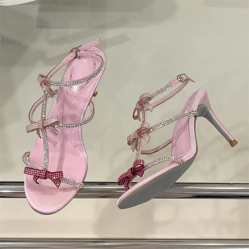 Aneikeh Sandal Gladiator Hak T - Women'S Shoes Peep Toe ulasan dan harga