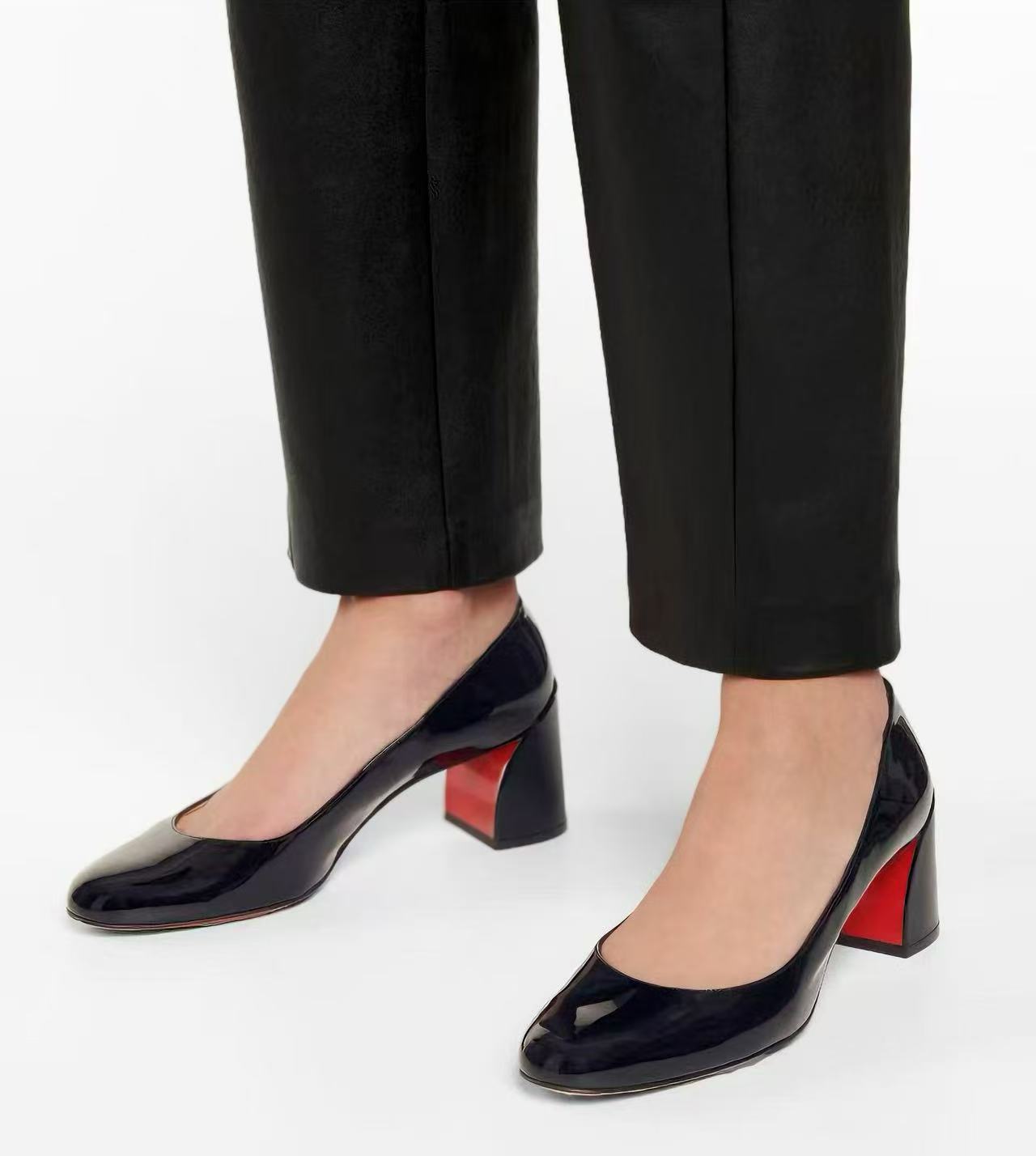 Sepatu Pumps Wanita Kulit Pate - Patent Leather Pump ulasan dan harga