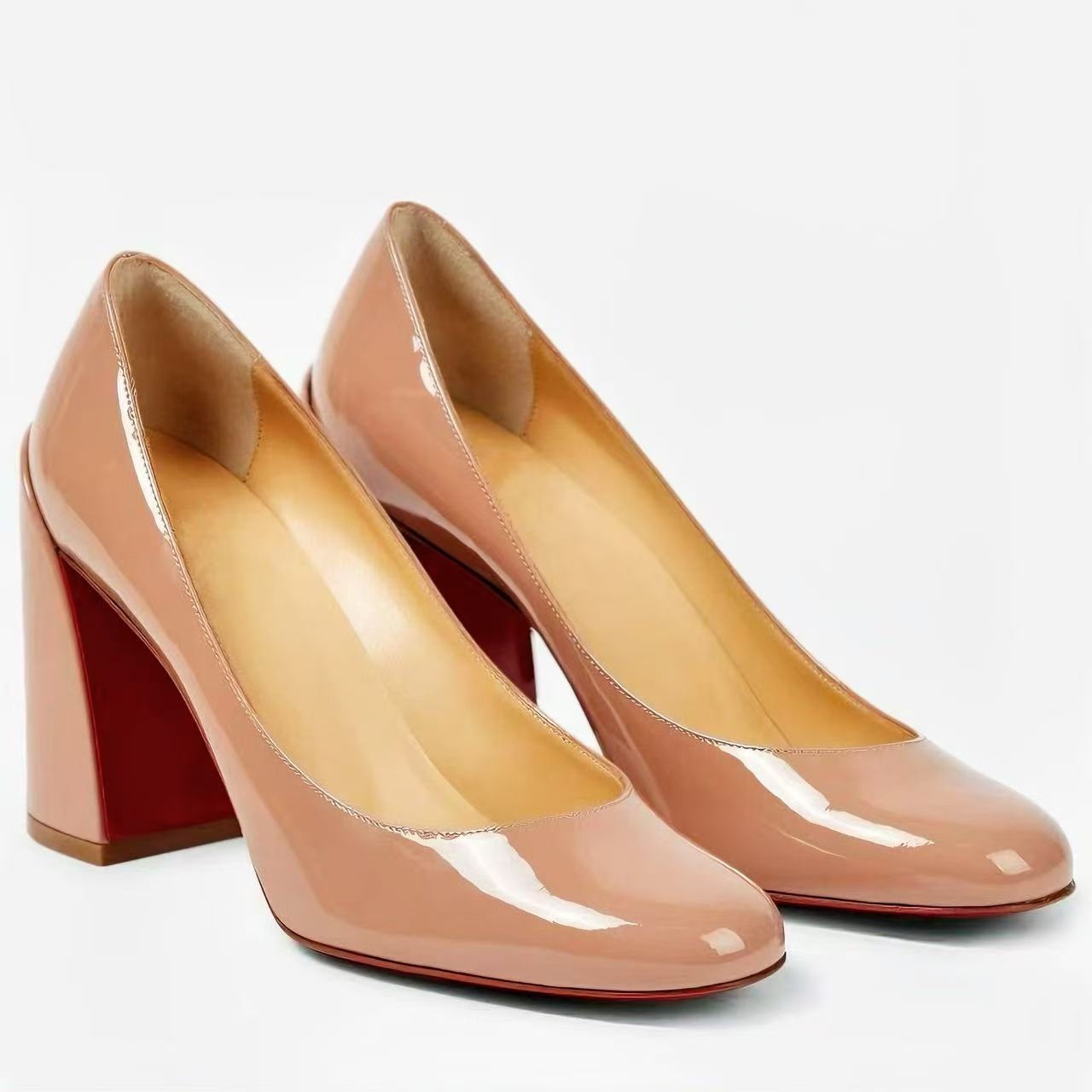 Sepatu Pumps Wanita Kulit Pate - Patent Leather Pump ulasan dan harga